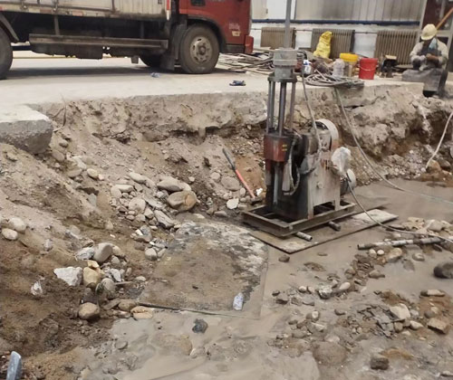 冕宁公路下沉压浆